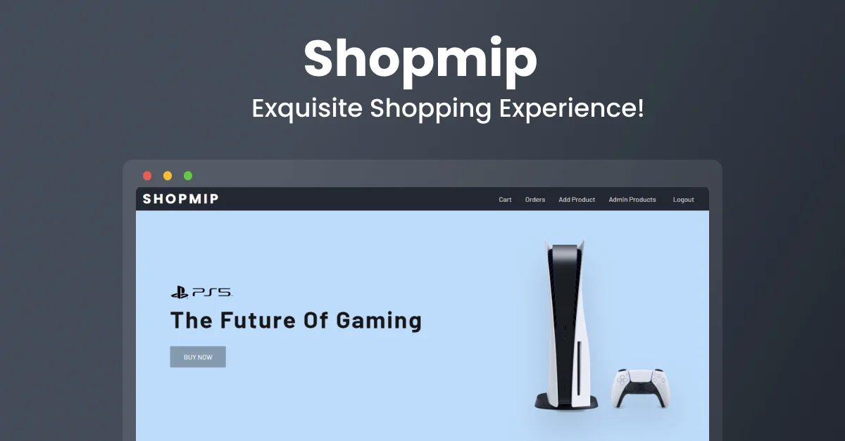 cover photo for project "Shopmip"